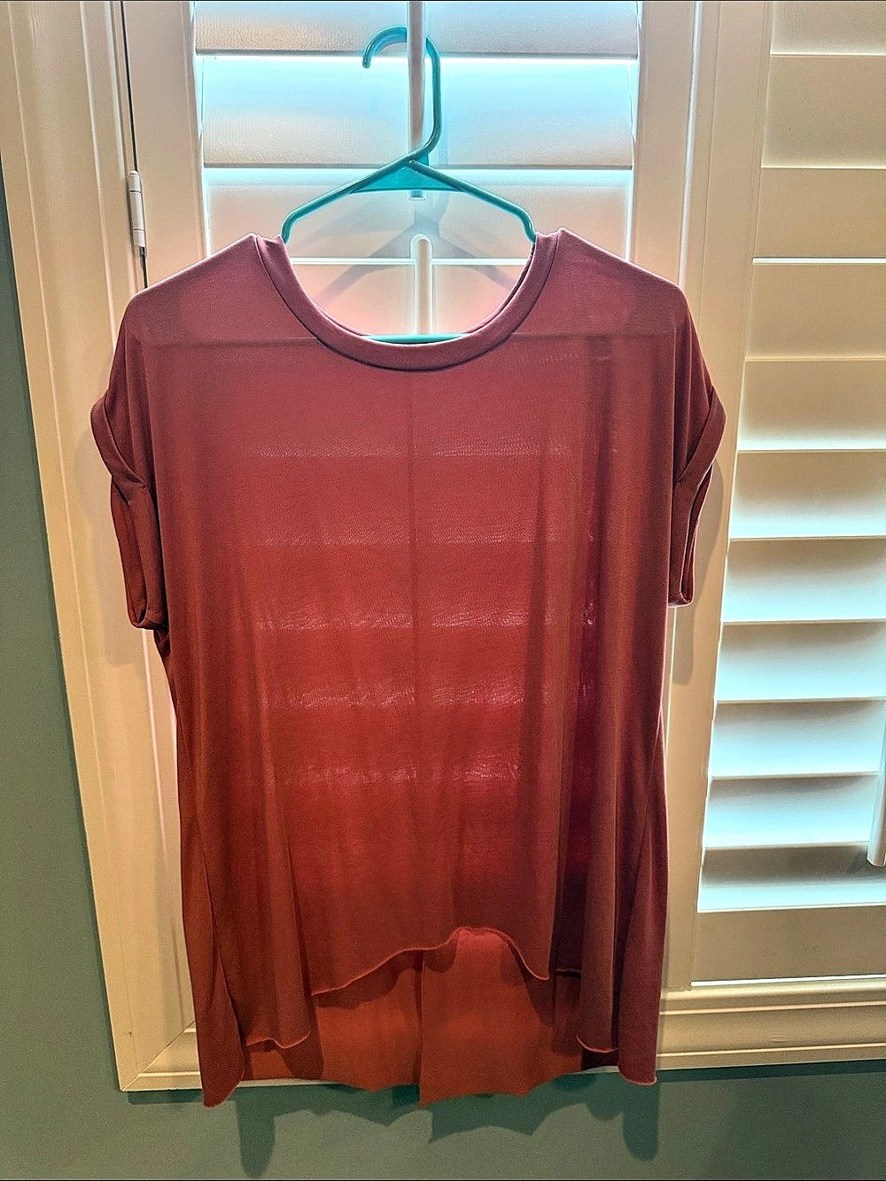 Short Sleeve Top in Pink